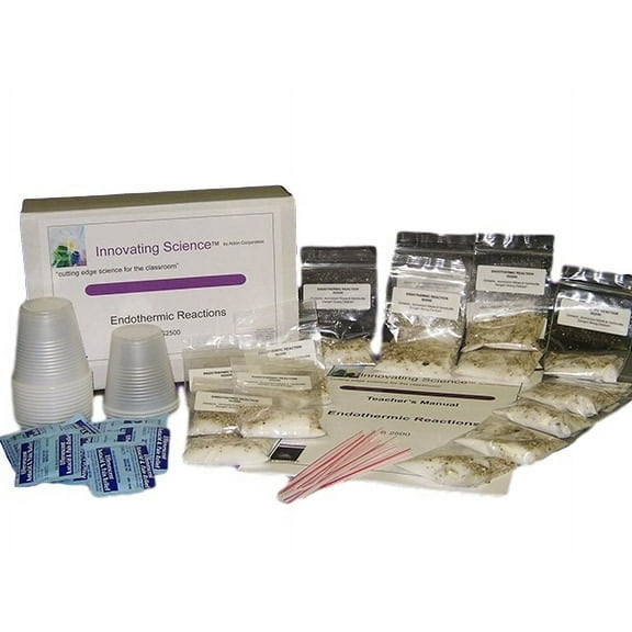 Endothermic Reactions Combination Chemistry Demo Kit - Supplies for 15 Groups