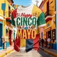 thumbnail image 2 of CONZONE Cinco De Mayo Mens T-Shirts Short Sleeve T Shirts for Men Crew Neck Let's Fiesta Graphic Mexican May 5Th Tee Tops, 2 of 5