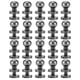 thumbnail image 2 of Remaches de monje Tornillos de cabeza redonda de latón Clavos Accesorios de hardware para joyería de equipaje8x7 mm, 2 of 10