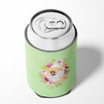 thumbnail image 4 of Pomeranian #2 Green Flowers Can or Bottle Hugger, 4 of 5