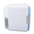 thumbnail image 1 of Car Fridge, Mini Fridge Detachable Partition Small Portable Durable ABS  For Food Blue,Pink,White, 1 of 8