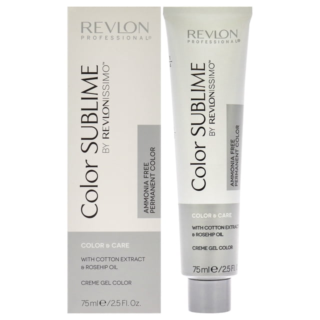 Revlonissimo Color Sublime - 7.40 Rubio cobrizo medio intenso de Revlon para unisex - Color de cabello de 2.5 oz