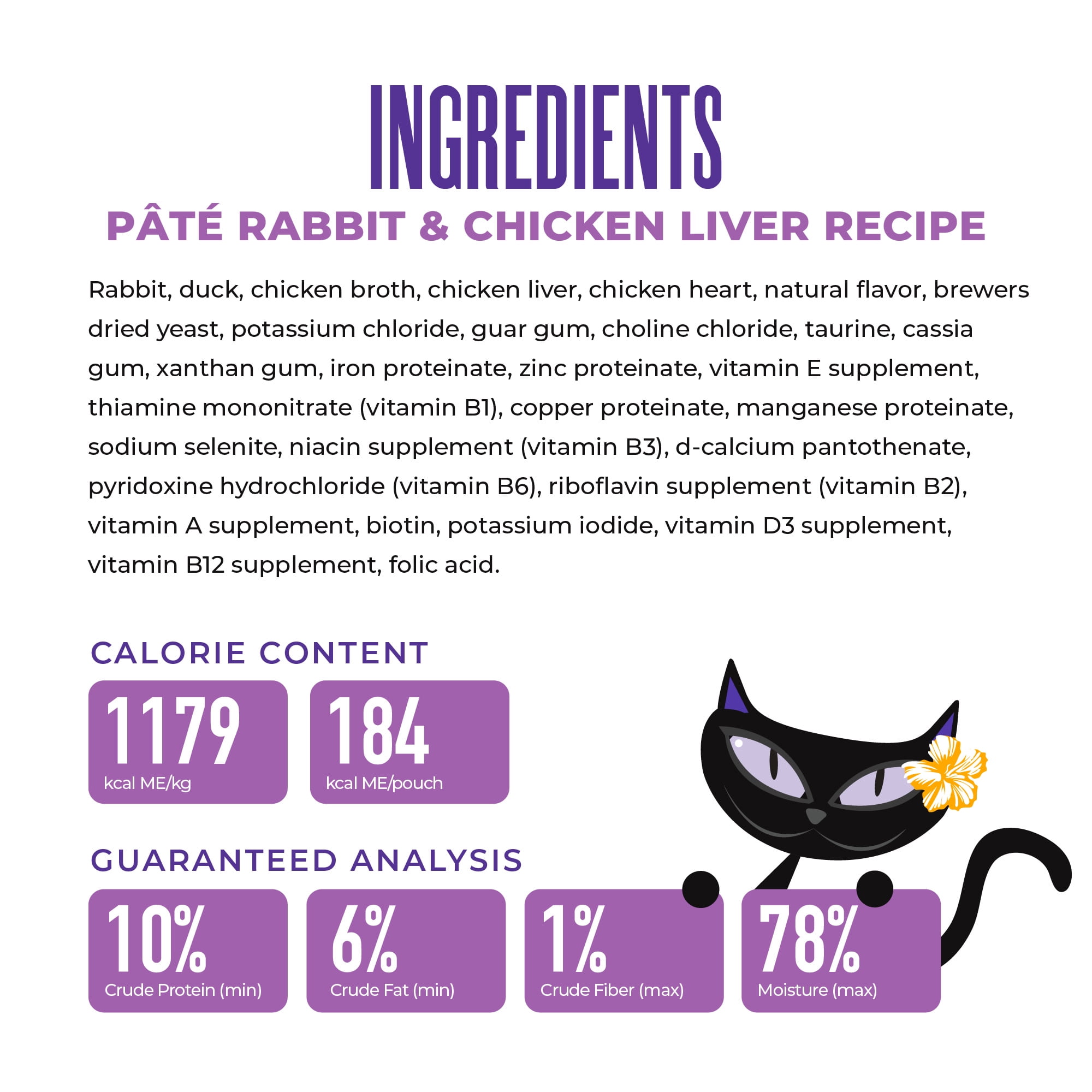 Tiki Cat After Dark Soft Pate Wet Cat Food, Dark Rabbit & Chicken Liver Recipe, 5.5 oz. Can