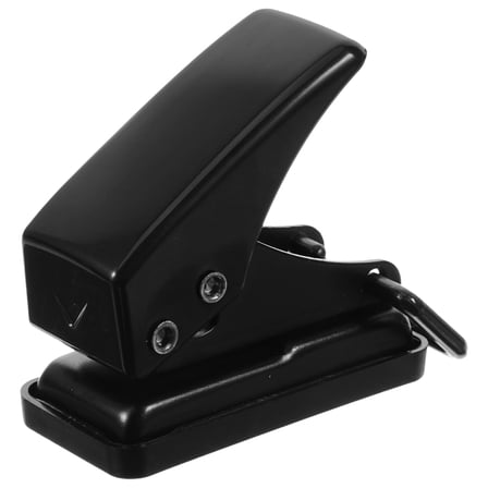 HOKARUA Manual Paper Puncher Planner Single Hole Puncher Office Loose Leaf Punch Hole Punch for Office