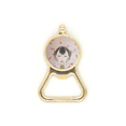 thumbnail image 1 of Red Chinese Traditional Beauty Painting Beer Bottle Cap Opener Stainless Steel Key Chain, 1 of 3