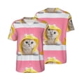 thumbnail image 3 of Daiia A Funny Cat Mens Baseball Jersey Button Down Shirts Short Sleeve Sports Uniforms-Large, 3 of 9