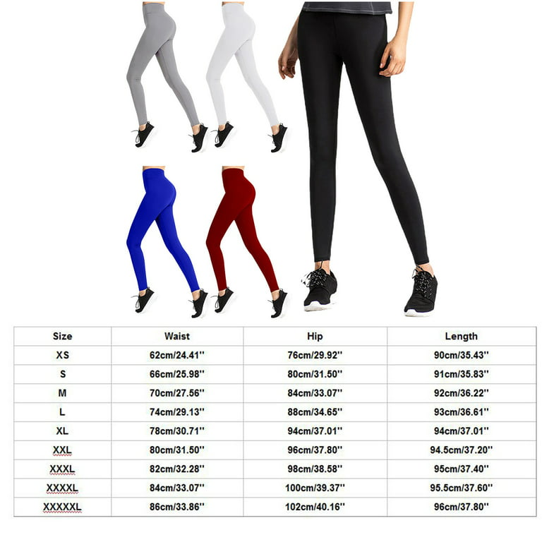 V Crossover Leggings for Women Solid Butt Lifting High Waist Seamless  Workout Yoga Pants Buttery Soft Athletic Pants(XXL，Black） 