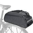 thumbnail image 2 of Mosiso Bike Rack Bag Trunk Pannier Rear Seat Bag Waterproof  Cycling Bicycle Storage Luggage Saddle Shoulder Bag, Space Gray, 2 of 7