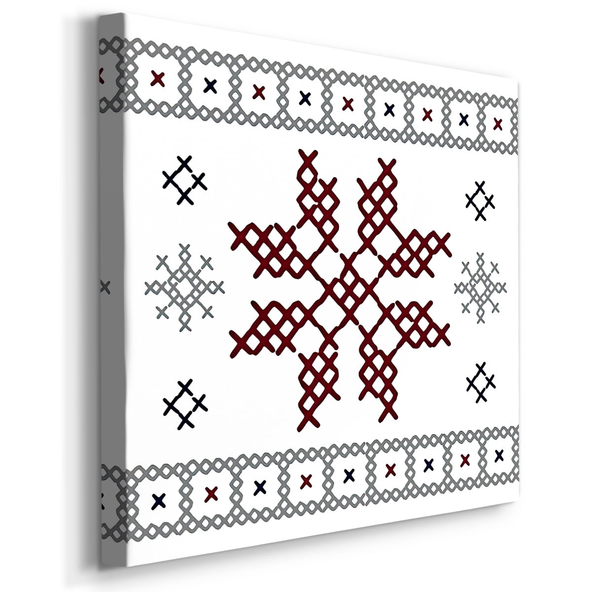 Snowflake Sweater- Gallery Wrapped Canvas