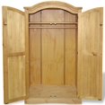 thumbnail image 4 of vidaXL Wardrobe Mexican Pine Corona Range 2 Doors, 4 of 6