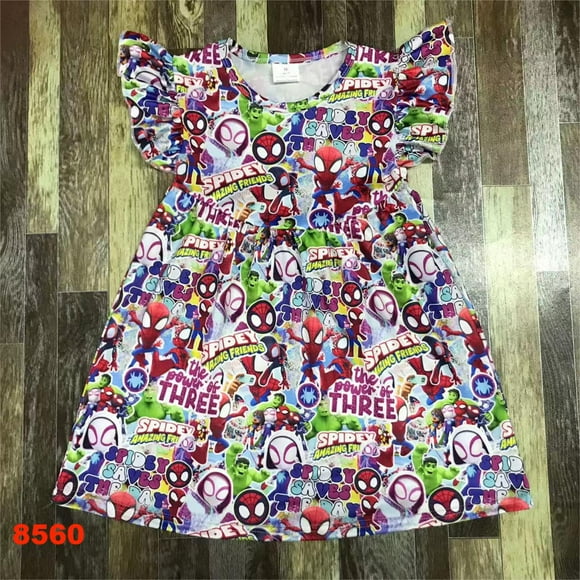 Robe en Coton Spidey pour Bébé et Tout-Petit.