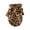 Brown1, variant on Winter Dog Dress Dog Winter Coat for Small Dogs & Cats Girl Dog Hoodie Dresses for Chihuahua Yorkie Teacup Pet Coat Dog Christmas Outfit Fuzzy Pet Jacket Brown Leopard Print Dog Hoodie