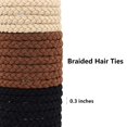 thumbnail image 3 of 20 ligas para cabello trenzadas, sin daño, 3 colores, 3 of 4