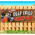thumbnail image 1 of Deep Fried Candy Bars 13 oz Vinyl Banner With Metal Grommets, 1 of 4