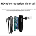 thumbnail image 4 of Auriculares inalámbricos Bluetooth 5.2 Negros: Auriculares inalámbricos con estuche de carga inalámbrica, gancho para la oreja, micrófono integrado para deportes, llamadas claras, trabajo, música, neg, 4 of 9