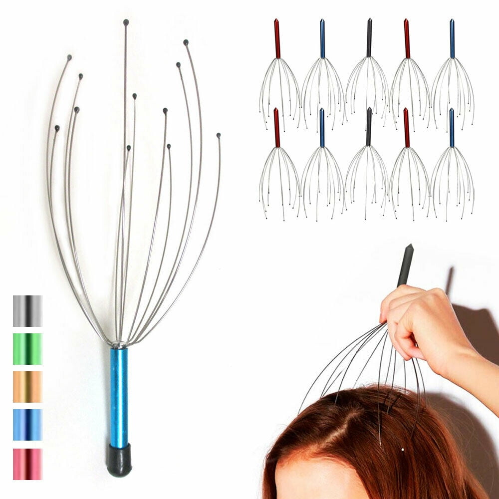 Head Massager Scratcher Neck Massage Scalp Relax Calm Stress Relief