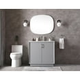 thumbnail image 5 of Elegant Lighting VF19636BL Hayes 36" Free Standing Single Basin Vanity Set - Blue, 5 of 7
