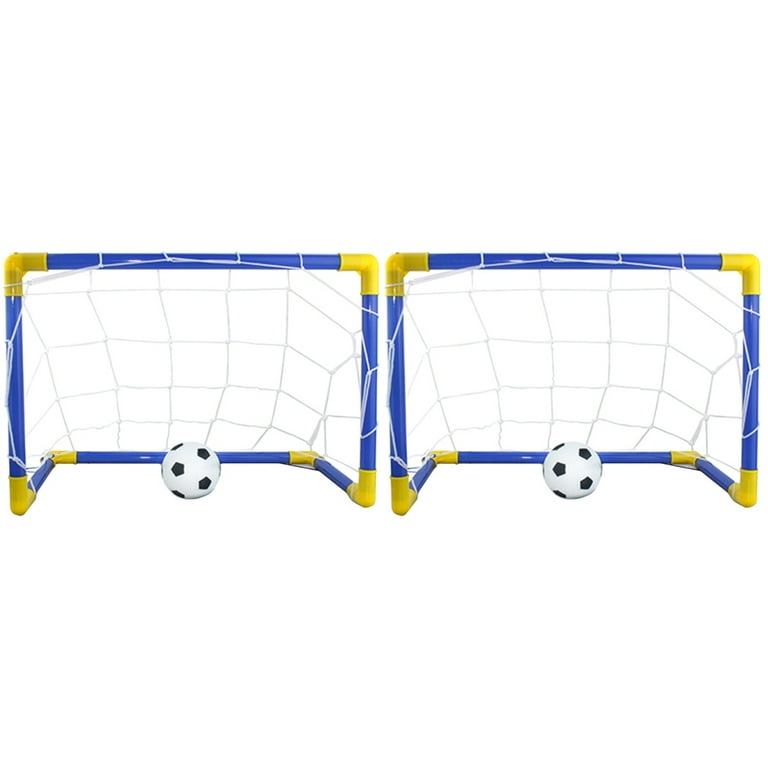 NUOLUX Soccer Football Mini Net Goal Goal Goals Size Set Indoor