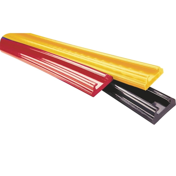 Ski-Doo New OEM Black REV Gen4 Easy-Cut Impact Resistant Slider Shoes, 503194254