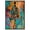 Black Frame, variant on Bold Patchwork Style Canvas Glam Art by Art Remedy, Gallery Wrapped, 20 x 30