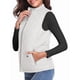 thumbnail image 3 of Chaleco Acolchado con Cuello Alto, Cremallera y Bolsillos para Mujer L, 3 of 10