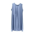 thumbnail image 1 of Lolmot Robes pour Femmes, Mode Féminine Robe Débardeur Sans Manches à Col en V, 1 of 5