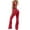 Red 1, variant on NMMUED Workout Jumpsuits for Women, Pilates Outfits for Women, Sleeveless Jumpsuits for Women, Backless Jumpsuit for Women, Black L