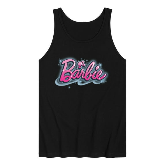 Barbie - Graffiti Logo - Men's Sleeveless Graphic Tank Top