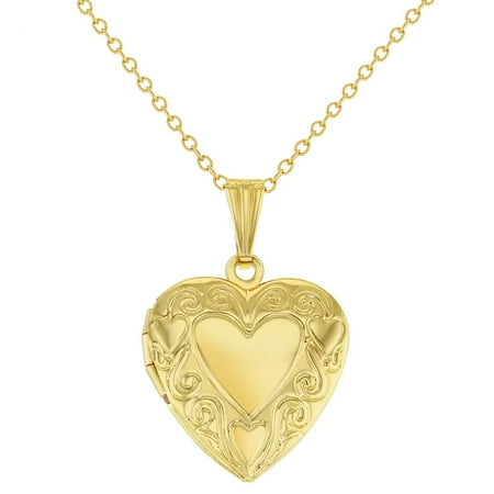 womens locket multiple pendant necklace heart walmart