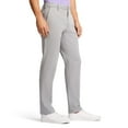 thumbnail image 3 of Men's IZOD Saltwater Flat Front Chino Pants Color: Cinderblock Size: 36X30, 3 of 5