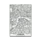 thumbnail image 1 of Londres, Nueva York, París, lienzo, pintura de pared, mapa de la ciudad del mundo, póster, imagen al óleo abstracta en blanco y negro, dibujo al óleo sin marco Eigraketly JJ11728-06, 1 of 6