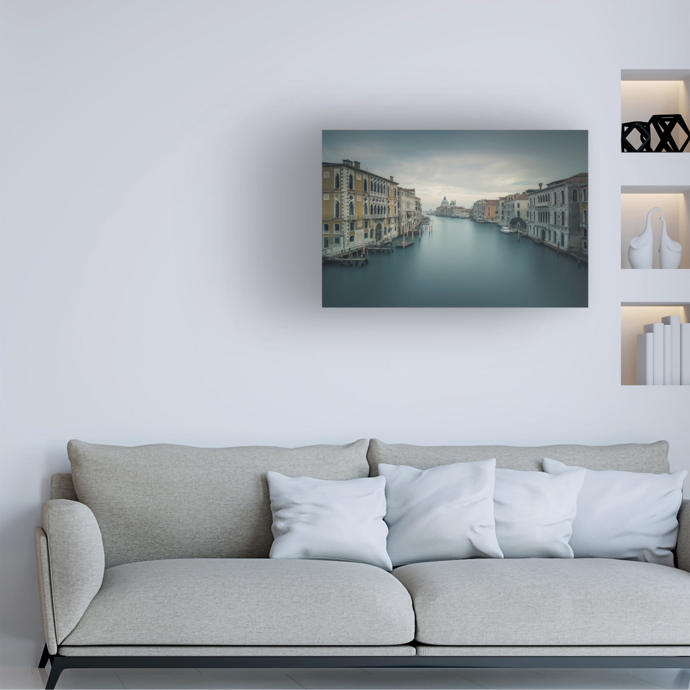 Trademark Fine Art Thomas de Franzoni A Broken Frame Canvas Wall Art