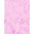 thumbnail image 3 of Peppa Pig Toddler Girl Long Sleeve Drop Waist All Over Print Dress, Sizes 12M-5T, 3 of 10