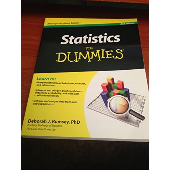 Pre-Owned Statistics For Dummies (Paperback) 0470911085