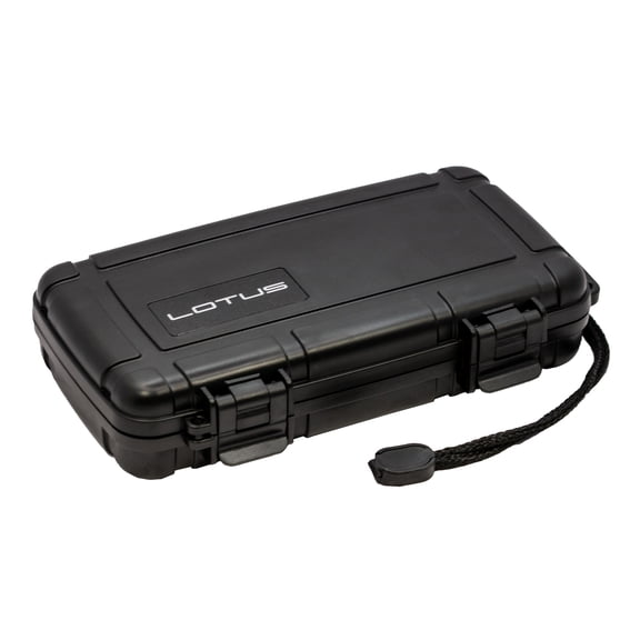 Lotus 5-Stick Travel Humidor - Black