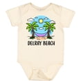 thumbnail image 3 of Inktastic Summer Vacation in Delray Beach Boys or Girls Baby Bodysuit, 3 of 5