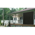 thumbnail image 6 of Shatex Shade Fabric for Pergola/Patio/Garden New Design Shade Panel with Grommets 6x8ft Black, 6 of 7
