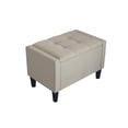 thumbnail image 2 of HMD Banc de Rangement Rembourré en Braylen 29 Po, Beige, 2 of 5