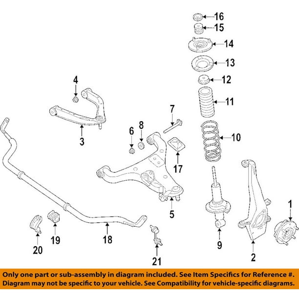 Nissan Lower Control Arm Nut 089186441A