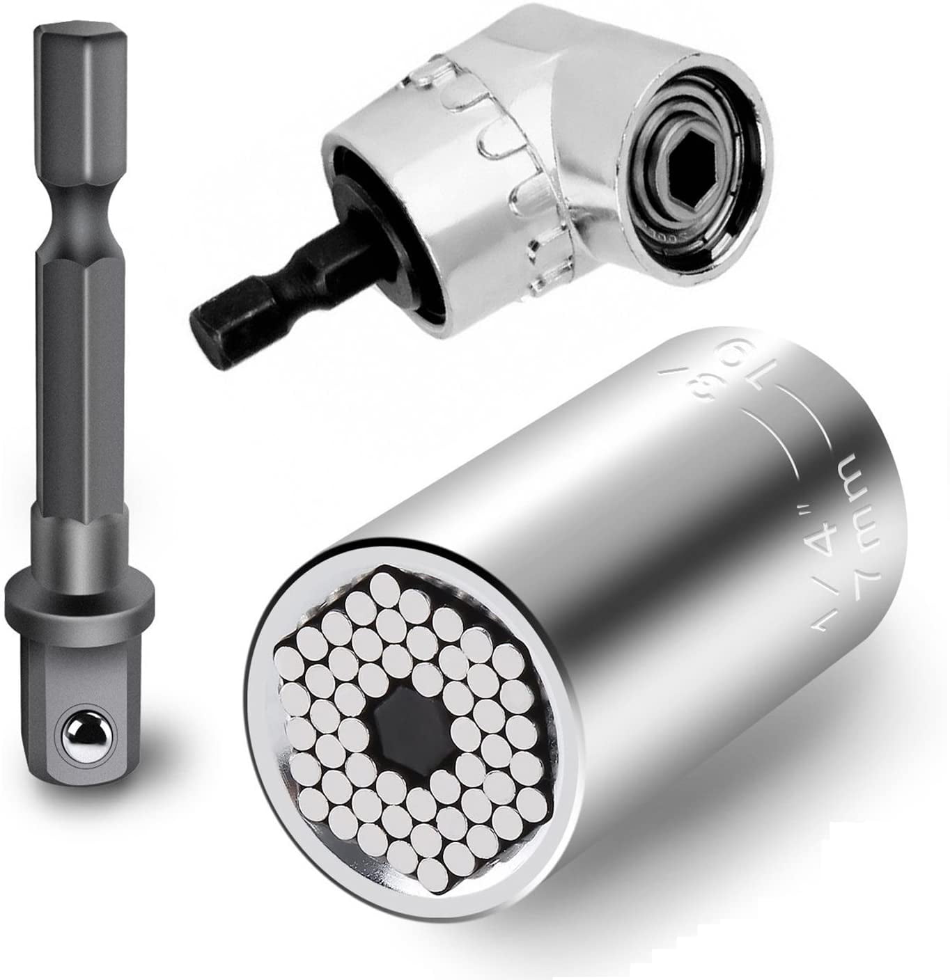 Universal socket metric wrench electric drill adapter socket multi