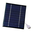 thumbnail image 1 of 2.5W5V3.7V Portable Solar With USB Port Compact Solar Panel Phone For Camping Hiking Travel, 1 of 7