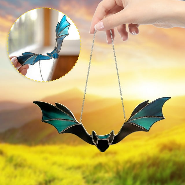 New Painted Bat Pendant Gifts Home Creative Decoration