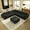 Black-Ottoman, variant on Eyisean 118.2" Corduroy Modern V Shaped Corner Sofa, Comfy Modular Sectional Cloud Couch with Pillows, Deep Seat Upholstered Sofa Set, Fluffy Boneless Couches for Living Room, No Assembly
