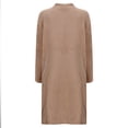 thumbnail image 6 of CAIXIA Womens Robes Winter Robe for Women Cozy Button Front Bathrobe Soft Loungewear, 6 of 9