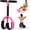Pink, variant on Hlthair Pedal Resistance Band with Handle Resistance Bands for Working out Burn Belly Fat Fast, 55LB Non-Slip Foot Pedals for Home Gym & Travel Portable Exercise Bands for Women Pink