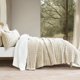 thumbnail image 2 of Juego de edredón RECYCO Luxury Velvet King Size beige con 2 fundas, 2 of 7