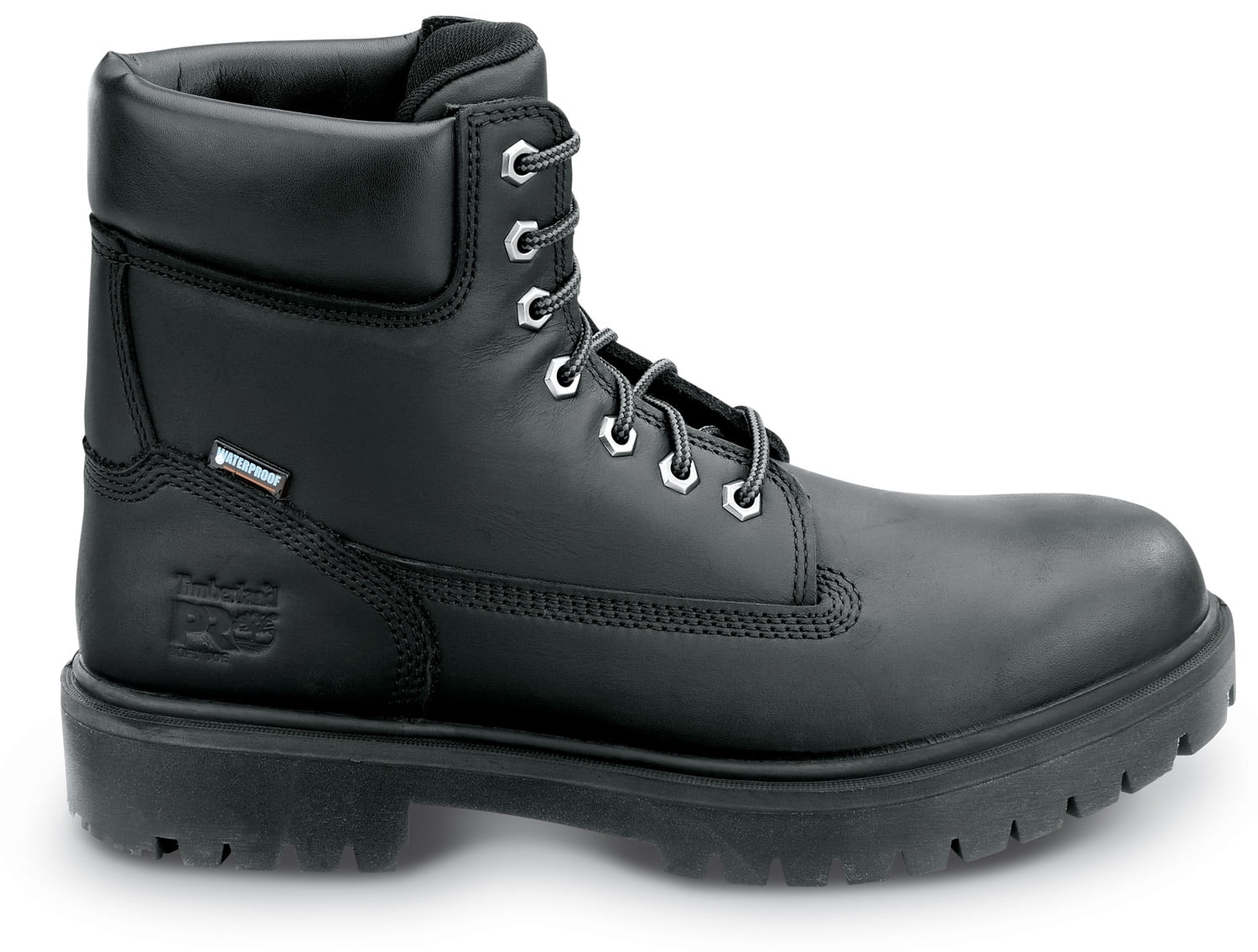Timberland PRO  6IN Direct Attach Men's, Black, Soft Toe, MaxTRAX Slip Resistant, WP Boot (10.5 M)