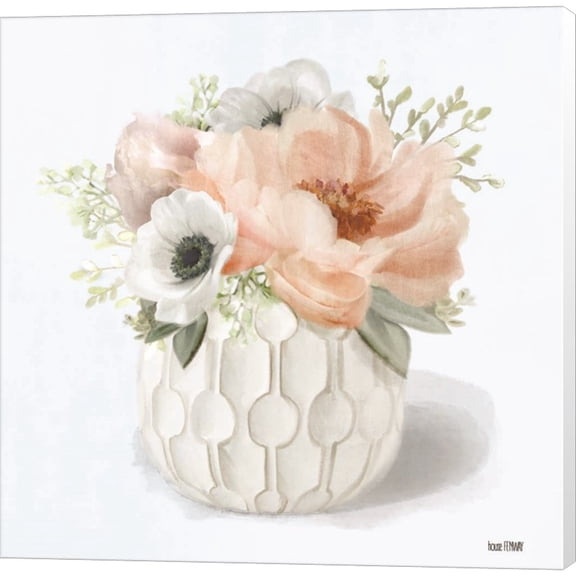 Great Art Now Winter Anemones - Pink by House Fenway, Canvas Wall Art, 12W x 12H