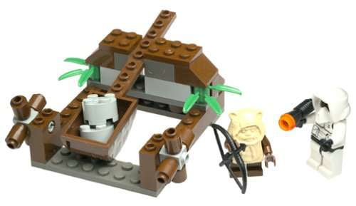 Pre-Owned Star Wars Return of the Jedi Ewok Attack Set LEGO 7139