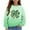 Mint Green, variant on New Style Girls Sweatshirts Casual Long Sleeve Tops Round Neck Print Skin-Friendly Pullover for Girls Sweatshirts Pullovers Kids